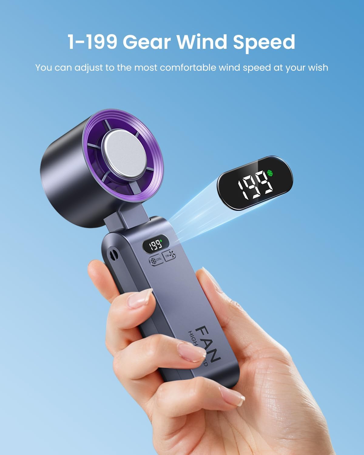 Turbo Ice Personal Cooling Fan